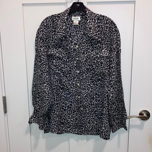 Women’s animal print blouse. Cesar